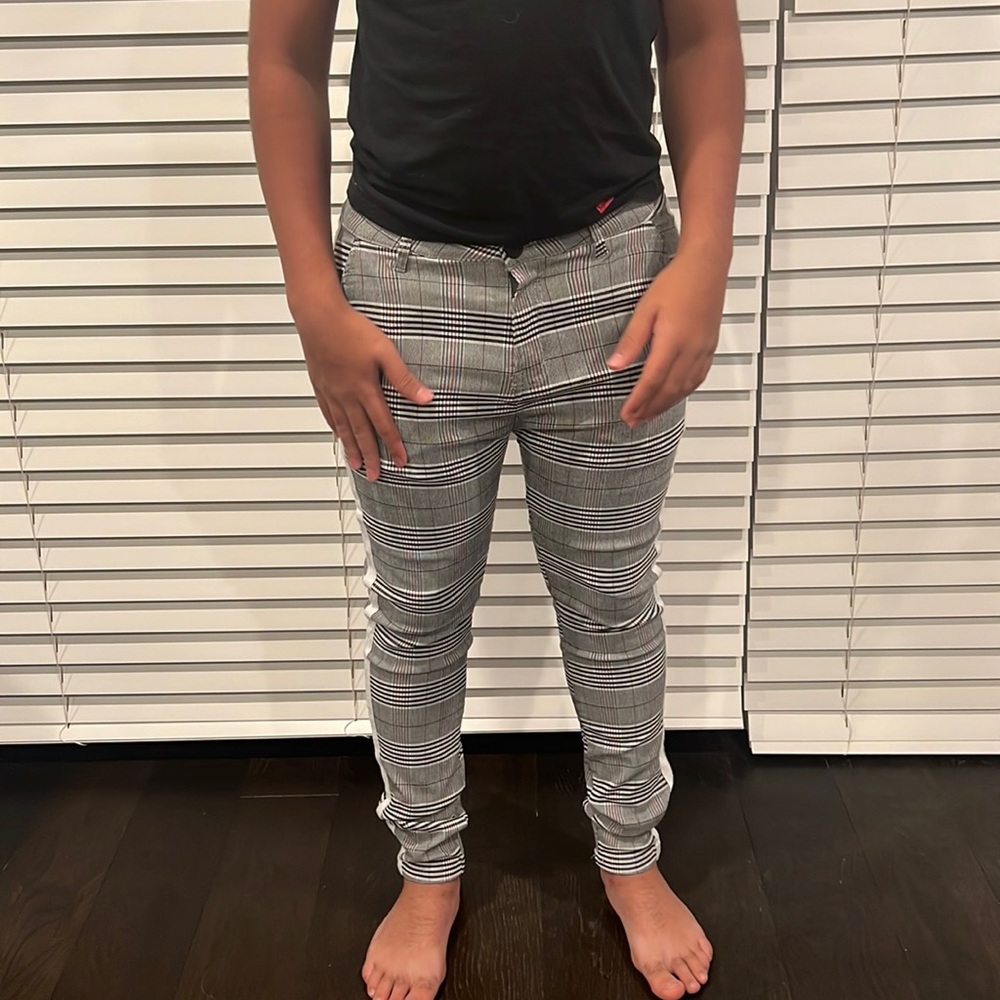 Mens pants size 34 dress pants runs small but stretchy